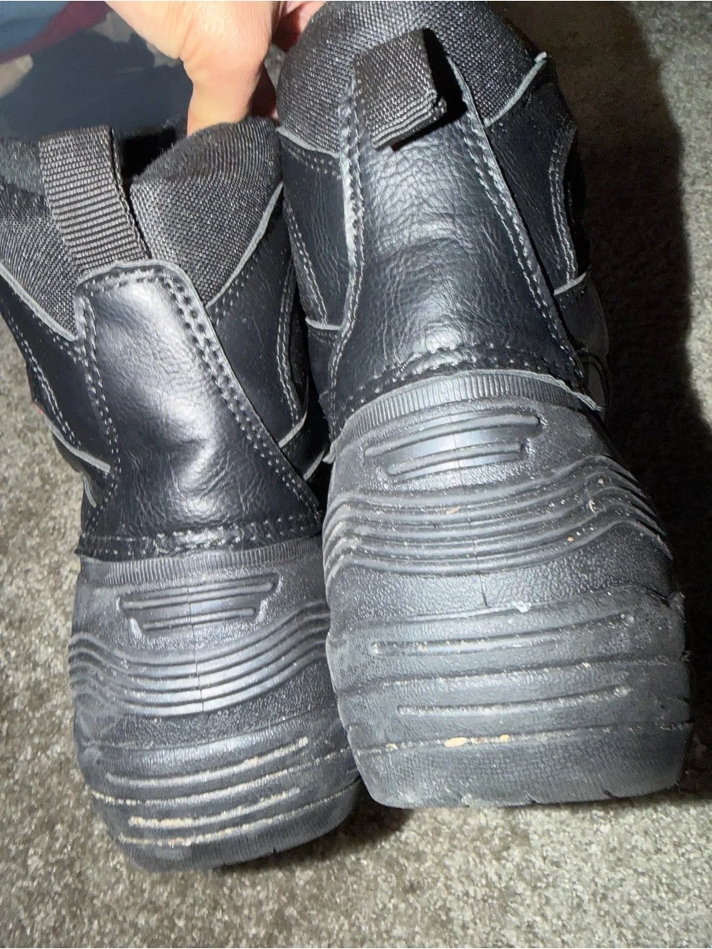 Black Men's Rain & Snow Boots